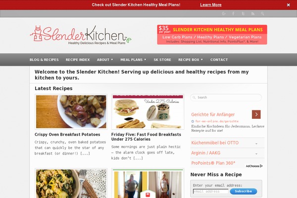 Glide website example screenshot