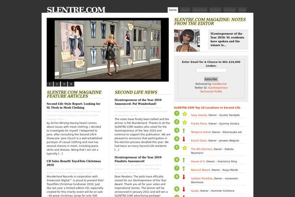 Berlin theme site design template sample