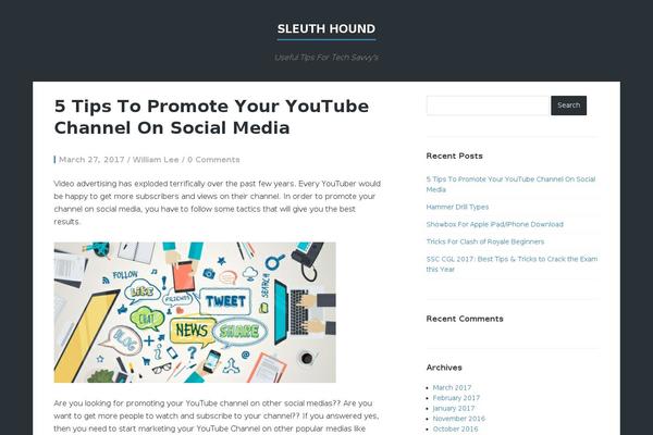 Finch theme site design template sample
