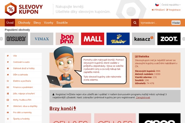 slevovykupon.info site used Color