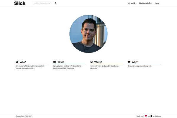 slick.pl site used Slick