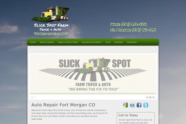 Alyeska theme site design template sample