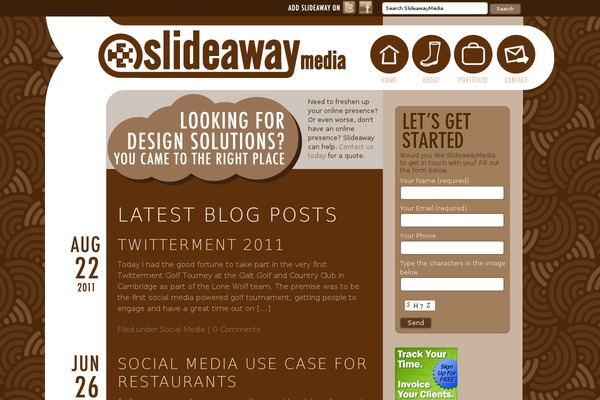 The7 Child theme site design template sample
