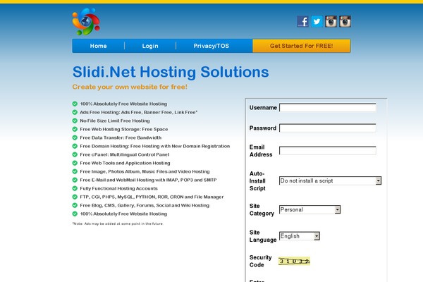 slidi.net site used Reblog