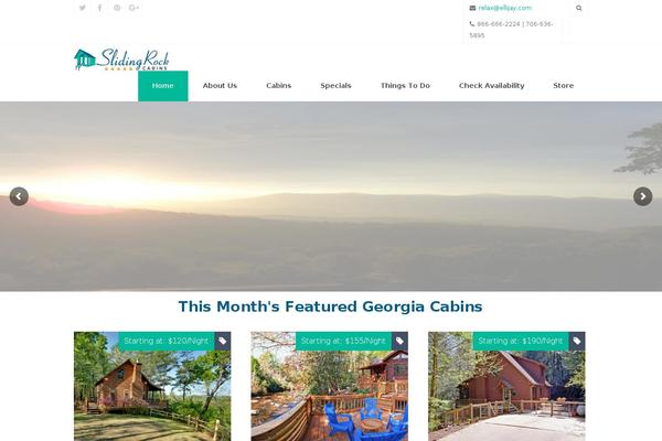 slidingrockcabins.com site used Slidingrock_2019