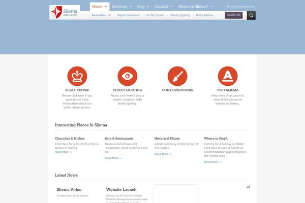 sliemalocalcouncil.com site used Sintia