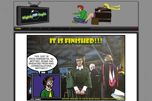 ComicPress theme site design template sample