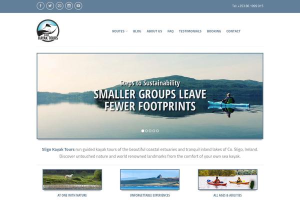 Site using Rezgo plugin