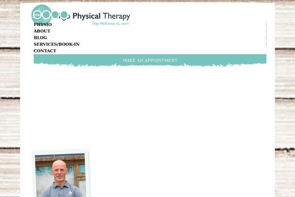 Zephyr theme site design template sample