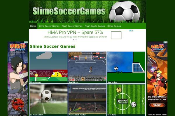 Durus theme site design template sample
