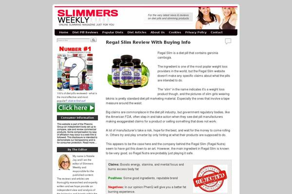 Weaver II pro theme site design template sample