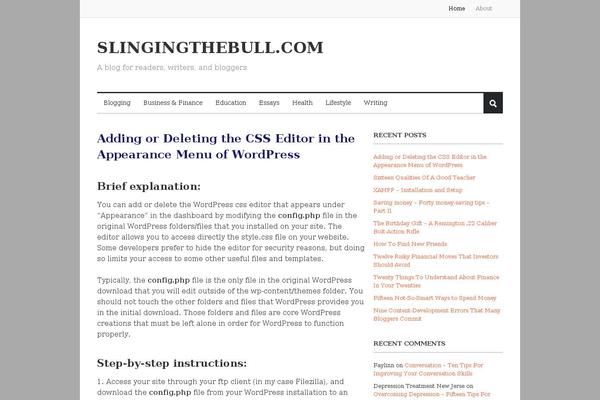 Thesis theme site design template sample