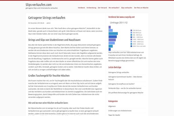 Radius theme site design template sample