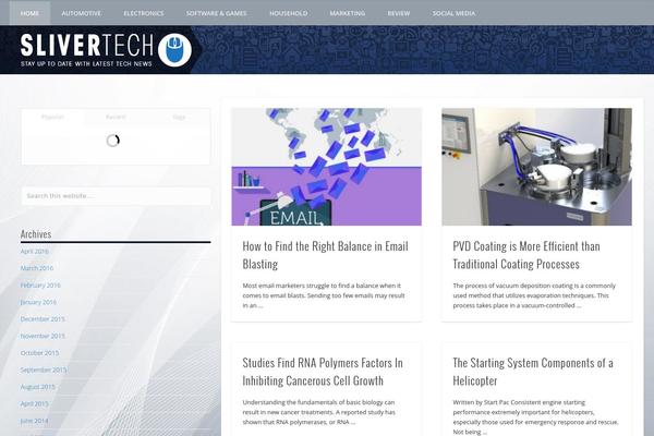 Site using AccessPress Social Share plugin