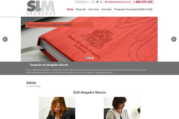 Lawyer theme site design template sample