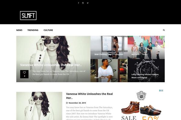 Site using Drop Cap Shortcode plugin