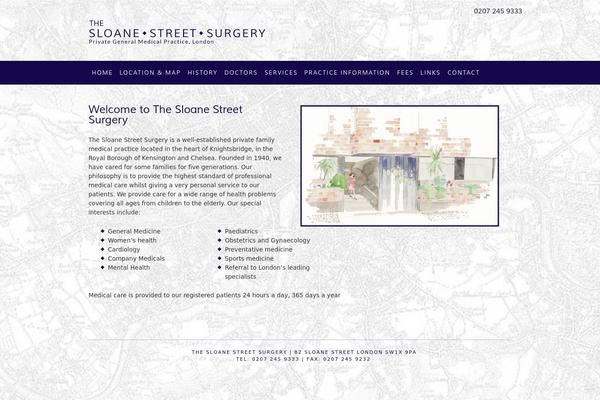 Responsive theme site design template sample