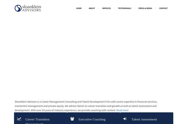 sloanklein.com site used Consultantpro