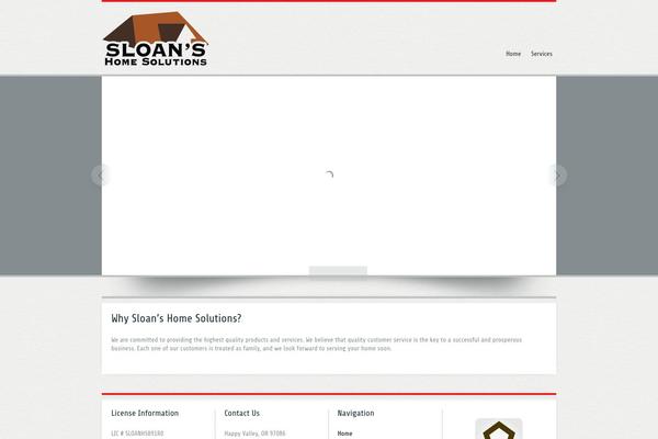 Dragon theme site design template sample