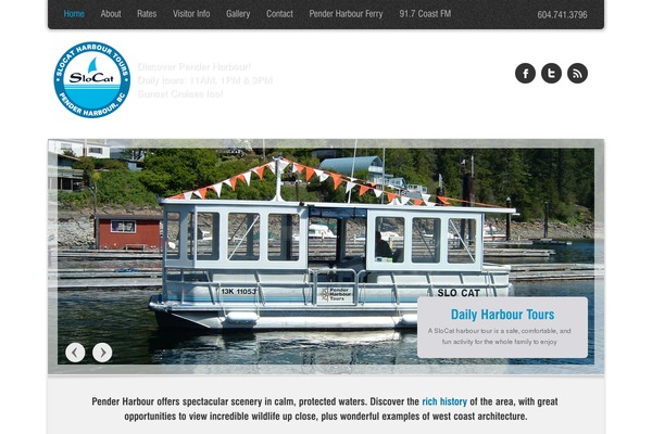 Site using Arrow-twitter-feed plugin