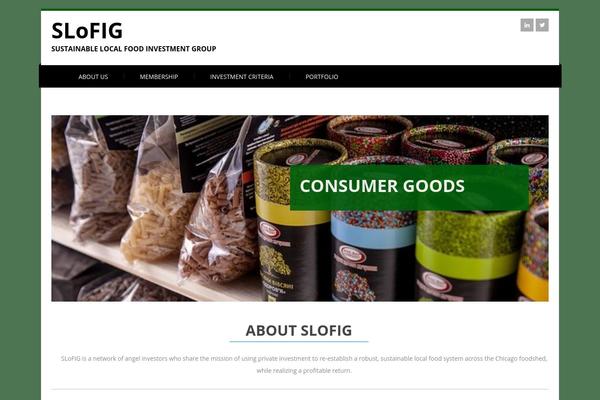 Felicity theme site design template sample