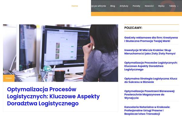 Site using Page-builder plugin