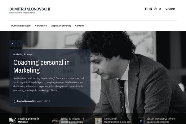 Lenscap theme site design template sample
