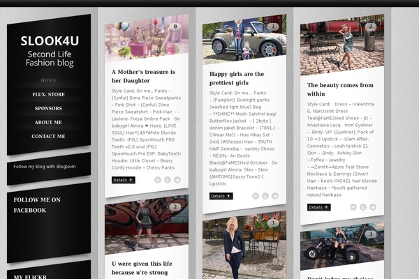 Slash theme site design template sample