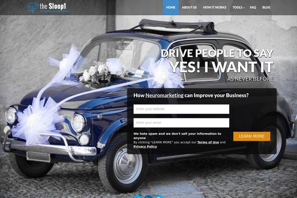 Bivio theme site design template sample