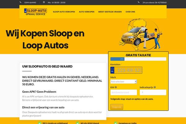Site using Open RDW kenteken voertuiginformatie plugin
