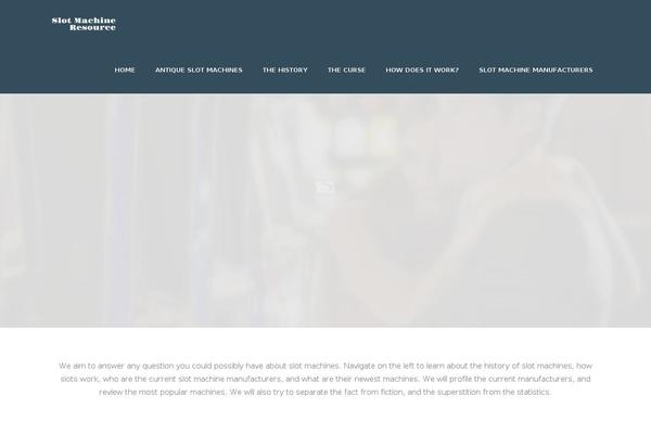 Slowave theme site design template sample