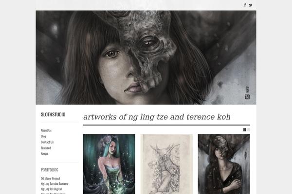 Gridspace theme site design template sample