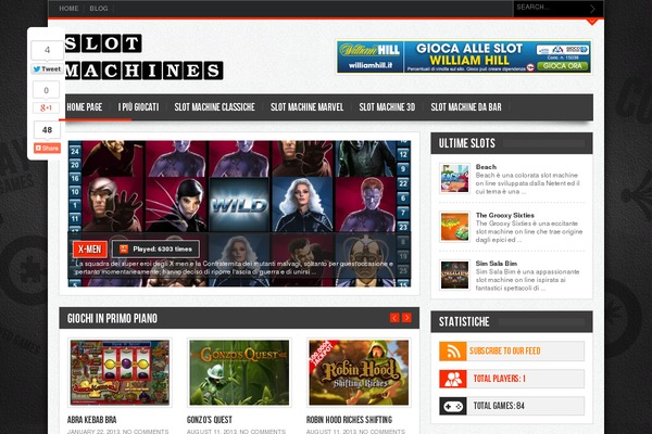 Gameleon theme site design template sample