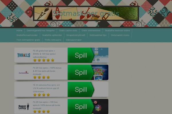 casinofun theme websites examples