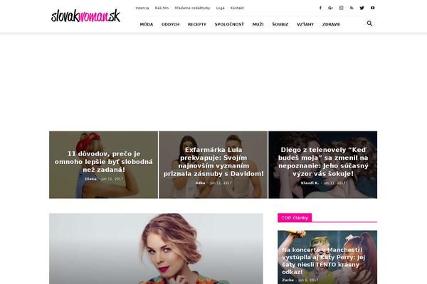 Site using Td-standard-pack plugin