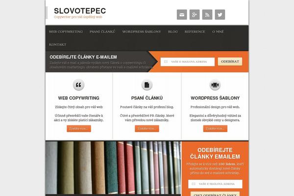 slovotepec.cz site used Streamline