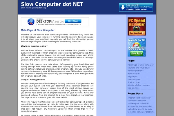 Prosense theme site design template sample