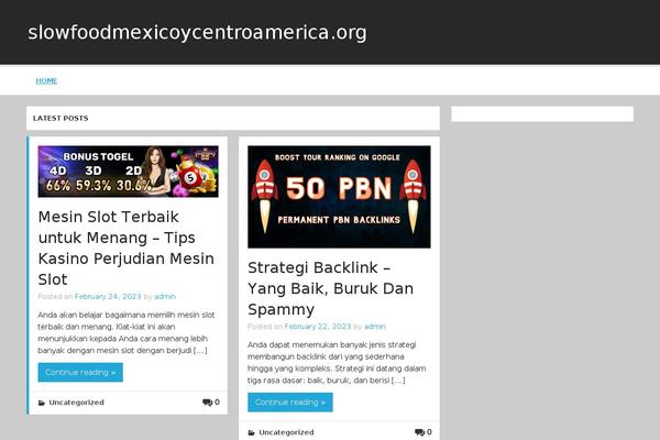 Momentous Lite theme site design template sample