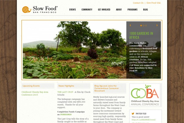 slowfoodsanfrancisco.com site used Slowfood