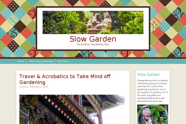 Patchwork theme site design template sample