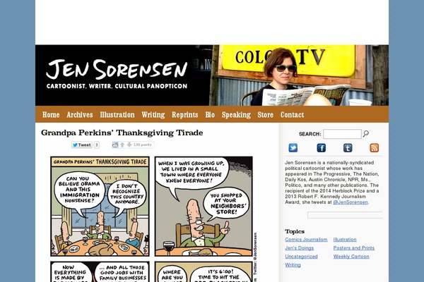 Site using Flexo Archives plugin