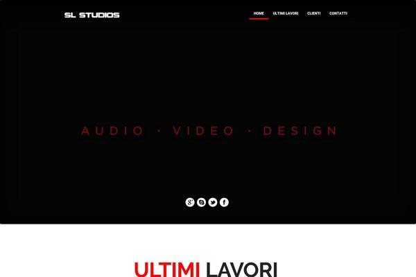 Barrci theme site design template sample