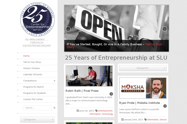 Endless theme site design template sample