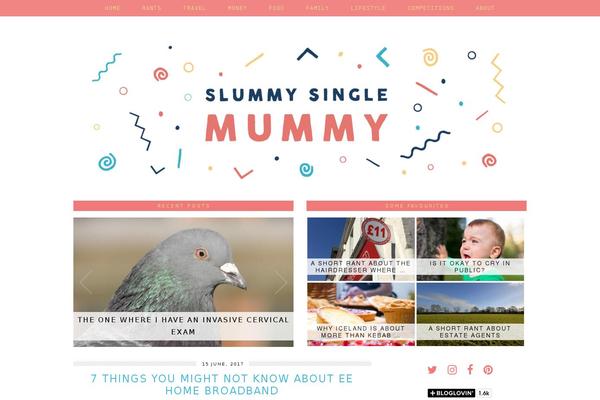 slummysinglemummy.com site used Pipdig-tundra