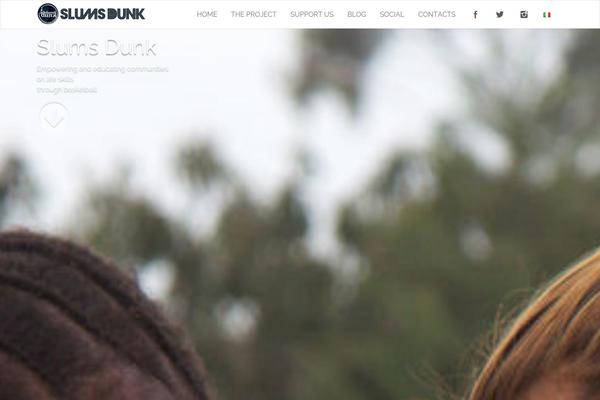 Starter theme site design template sample