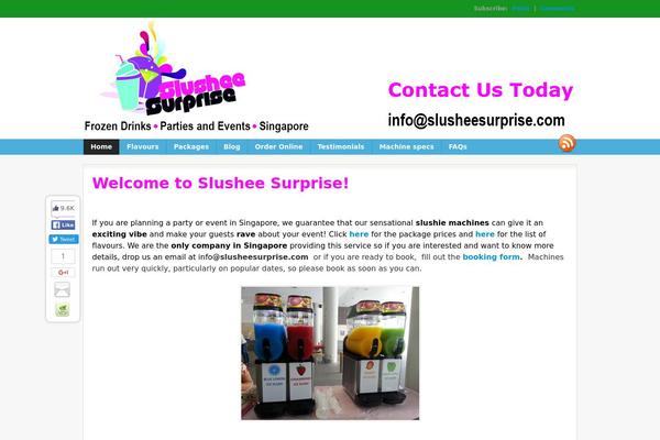 Fresh News theme site design template sample