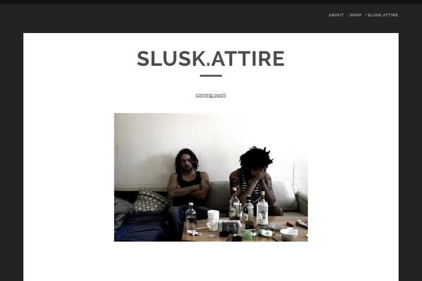 Tracks theme site design template sample