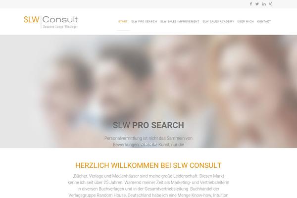 slw-consult.de site used Extent-wp