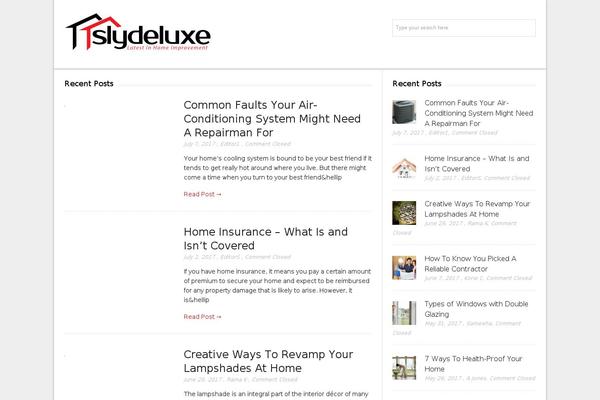 Focusblog theme site design template sample