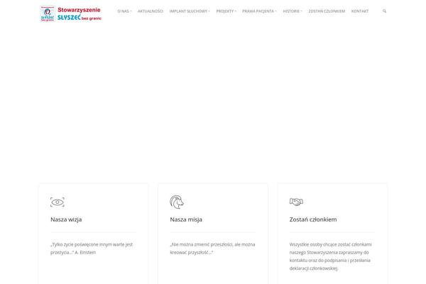 Stack theme site design template sample
